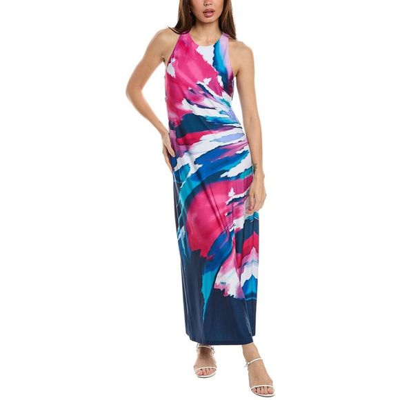 Tommy Bahama Dresses & Skirts - Tommy Bahama Womens  Jasmina Blooming Veranda Maxi Dress, Blue